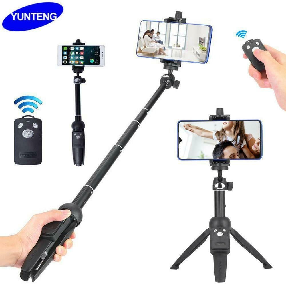 Yunteng 2 in 1 Portable Foldable Phone Selfie Stick Tripod Yunteng 2 in 1 Portable Foldable Phone Selfie Stick Tripod